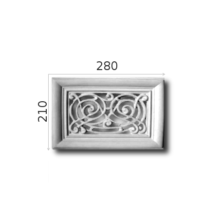 Lüftungsgitter WENT-03