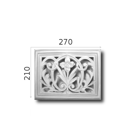 Lüftungsgitter WENT-04